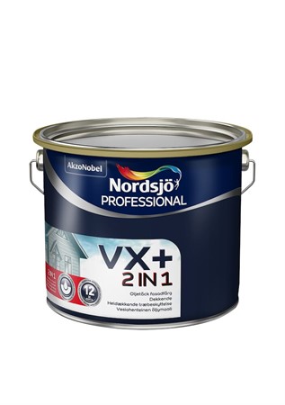 Fasadfärg BC 2,325L Tinova VX+ 2 IN 1Trä ute Nordsjö Prof.