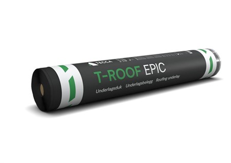 T-Roof Epic underlagsduk 100 cm x 12 m T-tak /35
