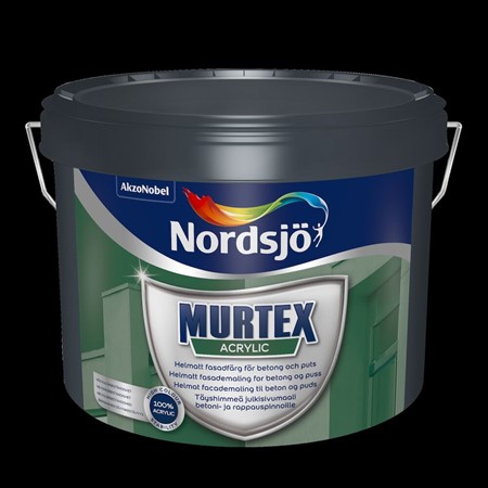 Fasadfärg Puts ute BW 10L Acrylic Murtex Nordsjö NY