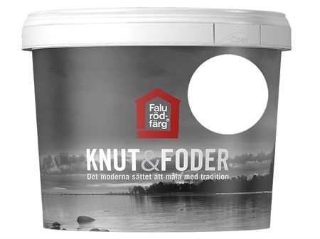 Knut & Foder 1L Vit Falu Rödfärg