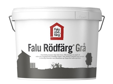 Falu Rödfärg 10 liter GRÅ