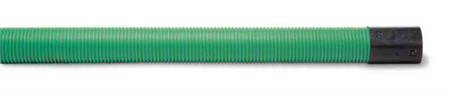 Kabelrör DV Ø50/42 mm GRÖN svagström 6m med muff slät insida