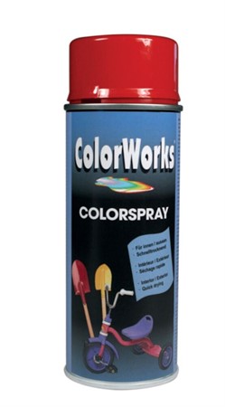 Sprayfärg Klarröd Blank 400ML ColorWorks