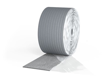 Grundisoleringsfoam med folie T-syll SUPER 195 mm x 25 m