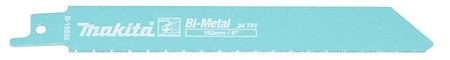 Tigerblad B-16835 BIM Metall 24TPI 130x0,9 mm 5-pack Makita