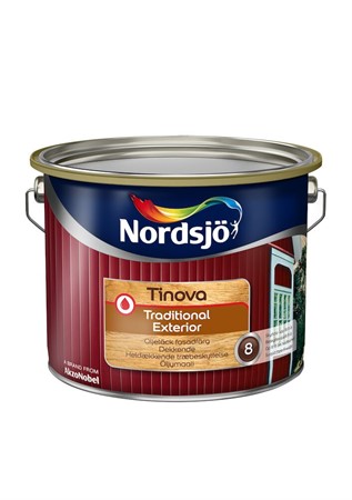 Fasadfärg BW 10L Trä ute oljeb.Nordsjö Tinova Trad.Exterior