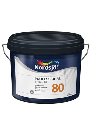 Snickerifärg 80 BW 2,5L Nordsjö Professional blank inne