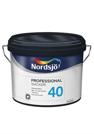 Snickerifärg 40 BW 2,5L Nordsjö Professional halvblank inne
