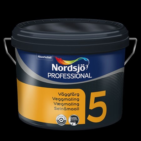 Väggfärg 5 2,325L BC inomh.Nordsjö Professional