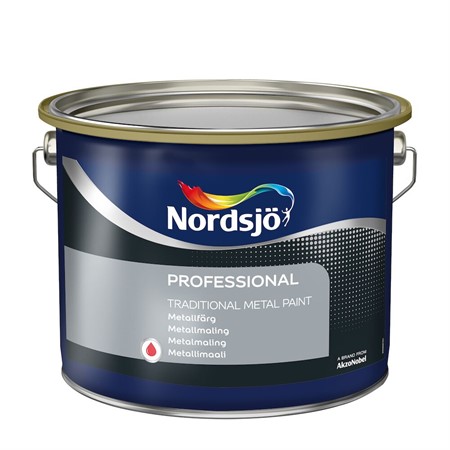 Metallfärg 9,4L BC oljeb.utomh.Nordsjö Trad.Professional