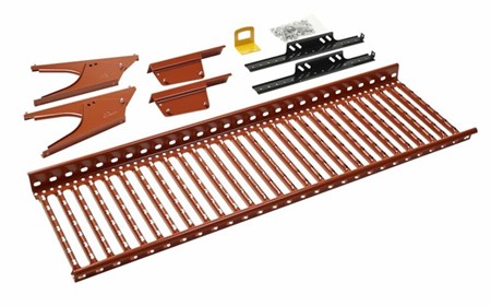 Gångbrygga betongtegel 1,2 m TEGELRÖD