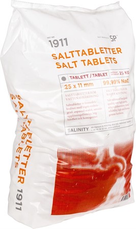 Salttabletter vattenavhärdning 25 kg