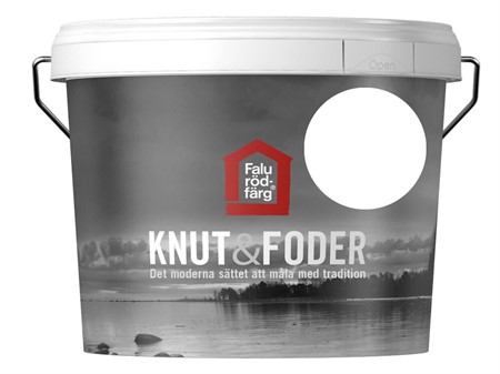 Knut & Foder 3L Vit Falu Rödfärg