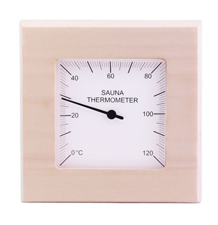Bastutermometer Kvadrat ASP