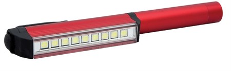 Pannlampa 9LED Alu Clip med magnet