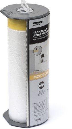 Täckplast inne&ute 17m x 2,6m Dispenser Platinum