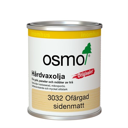 Hårdvaxolja 3032 Osmo ORIGINALET SIDENMATT 0,125L