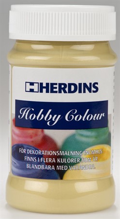 Hobbyfärg 100ml Guld 133 inomh.Herdins