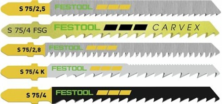 Sticksågsblad i set STS-Sort/25 W Festool