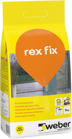 Fästmassa Rex Fix 5 kg Weber