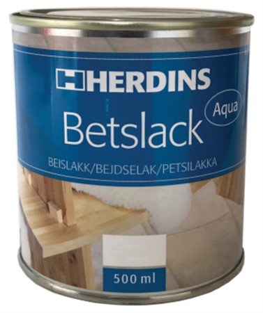 Betslack Aqua 0,5L Halvmatt inomh.Herdins