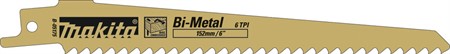 Tigersågblad B-05175 BIM 6TPI 130x1,25 mm 5-pack Makita