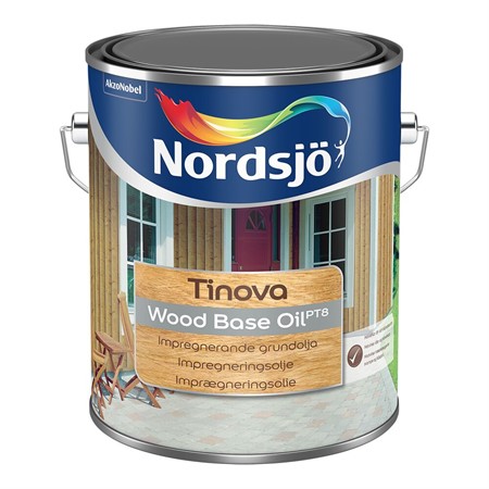 Grundolja 1L utomhus Tinova Wood Base Oil Nordsjö