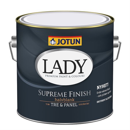 Snickerifärg Lady Supreme finish 40 C-bas 2,7L Jotun