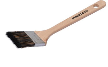 Vinkelpensel kort eff trä 50mm