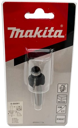 Kvartsstavfräs D-68591 med styrlager 19x8,0 mm Makita