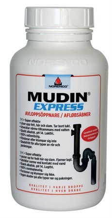 Propplösare Mudin Express 1L Yrkesmässigt bruk