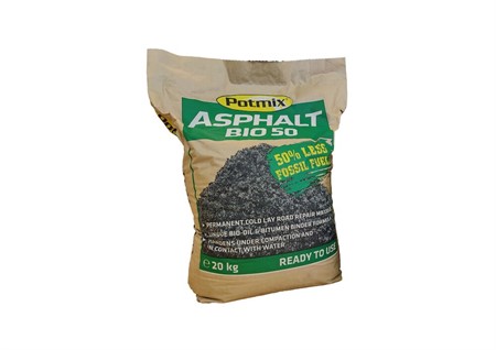 Asfaltslagare Potmix Bio 50 20kg **Förbrukningsmaterial**