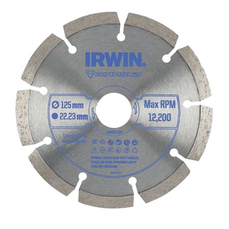Diamantkapskiva Sten 125x22,2mm Irwin