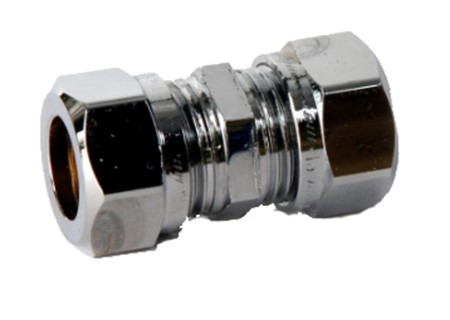 Kopparrörskoppling rak 15mm fkr VATETTE