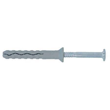 Spikplugg 8x100 mm elförzinkad försänkt pozidrive TSS 100-pack