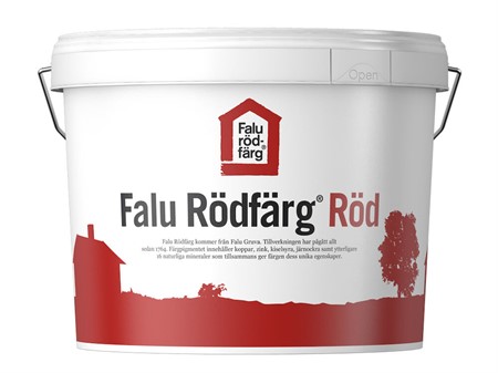 Falu Rödfärg 10 liter RÖD