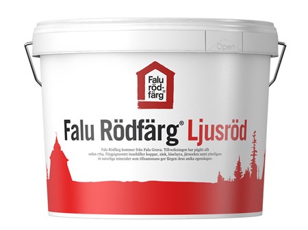 Falu Rödfärg 10 liter LJUSRÖD