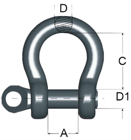 Schackel M16 Lösa / G007836160