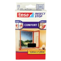 Insektsnät Fönster svart 1300x1300 mm Tesa Comfort