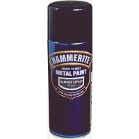 Metallfärg 400ml Svart Spray Hammarlack hamrad effekt