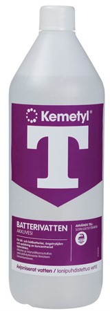 Batterivatten 1 L Kemetyl