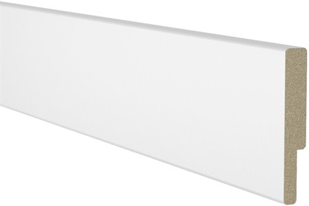 Fönstersmyg falsad 16x100x2440 mm MDF vit