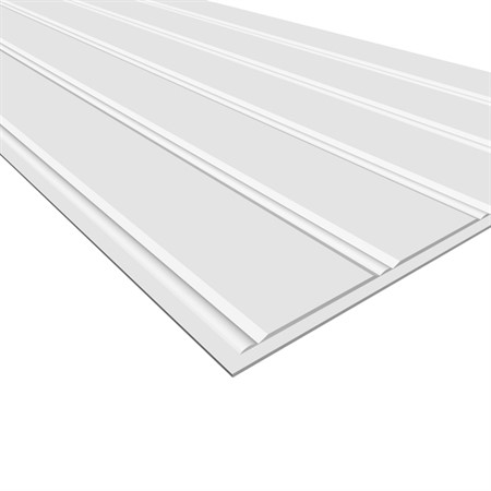 Panelskiva pärlspont 6x2435x405 mm Regina 4-pack vit 3,95 m²