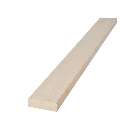 Ytterpanelbräda 22x70 mm MELLANSTRUKEN VIT 4,5 m STYCKEPRIS