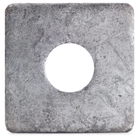 Bricka Fyrkantig S4B 17,5 x 50 x 5 mm fzv           Pkt=25St