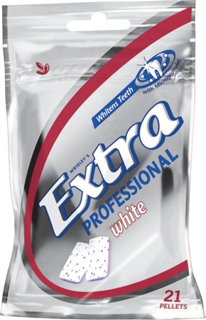 Tuggummi Extra Prof White 29g