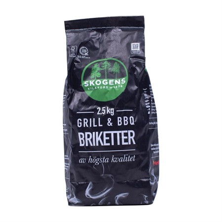 Grillbriketter 2,5 kg Skogens