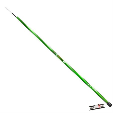 Clipper 400cm limegrön metspö komplett metrev Fladen