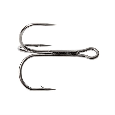 Maxximus black nickel treble hooks 2 7pcs Fladen