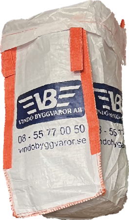 Pirrsäck m. dragsnöre - 170 liter Orange